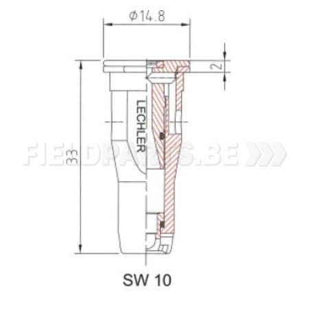 18,3mm 5 stücke Polypropylen (PP) Kunststoff Solid... – Grandado