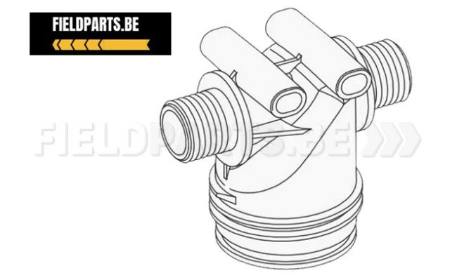 ARAG Filter lichaam G3/4" M model 322