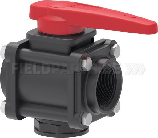 ARAG Kogelkraan 3-weg 2"V model 453