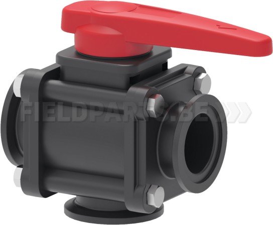 ARAG Kogelkraan 3-weg 3" full port model 453