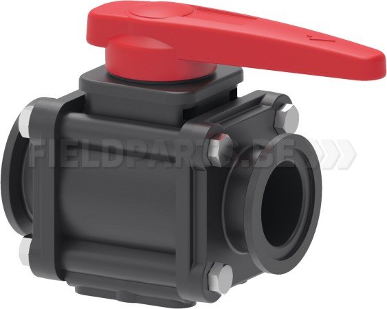 ARAG Kogelkraan 2-weg 3" Full port