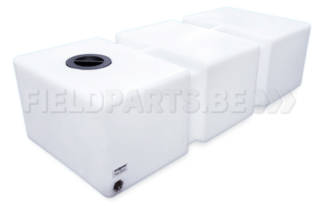 Rechthoekige tank 125liter 1100mmX460mmX290mm