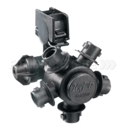 TEEJET Dophouder Pentajet 3/4" met boring 10mm