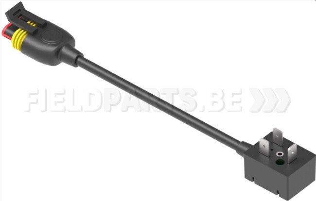 ARAG Verloopkabel 3-polige AMP - DIN adapter lengte 15 cm.